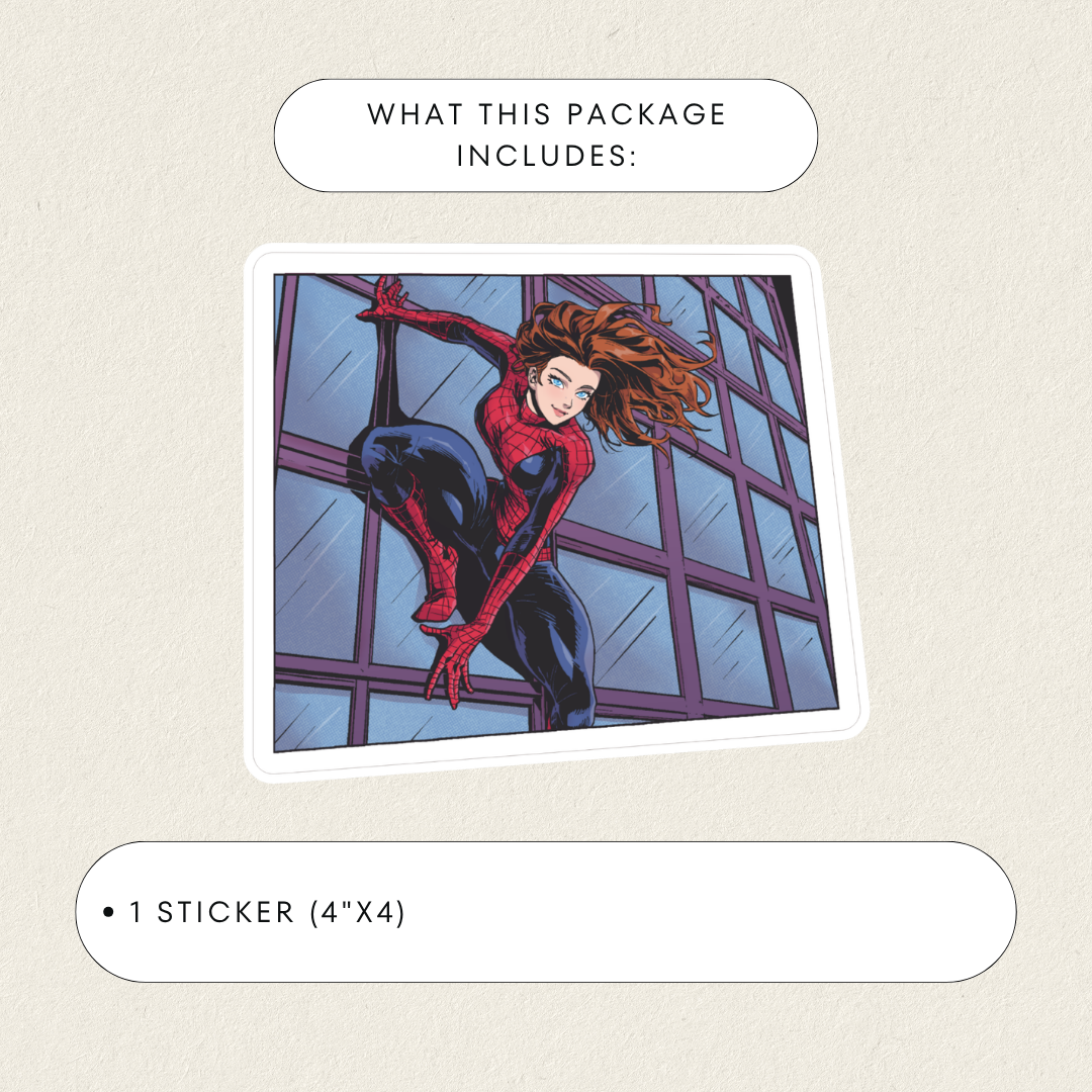 Sticker Friendly Spider