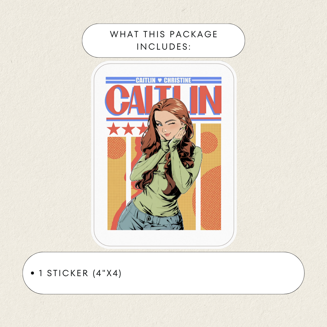 Sticker Caitlin