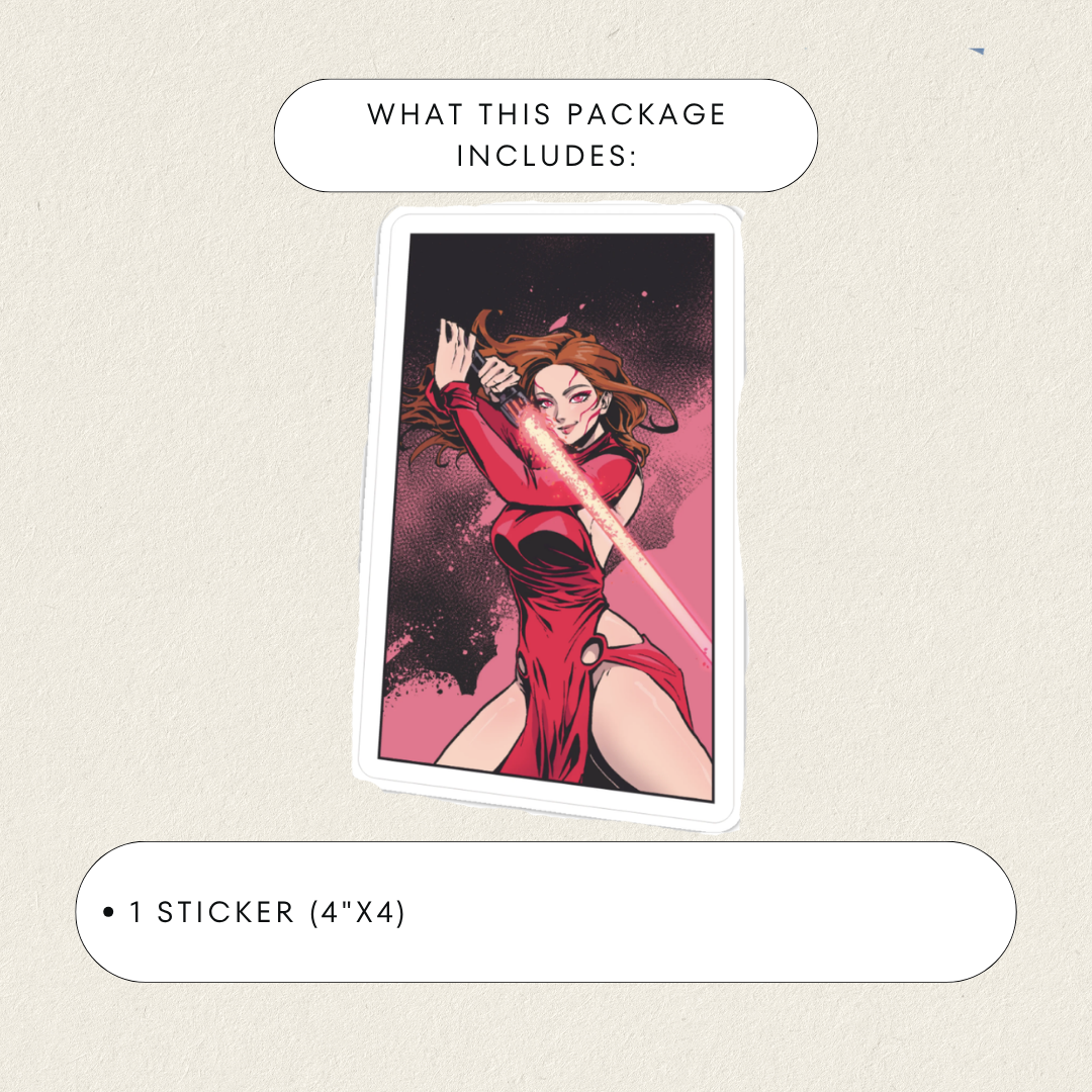 Sticker Crimson
