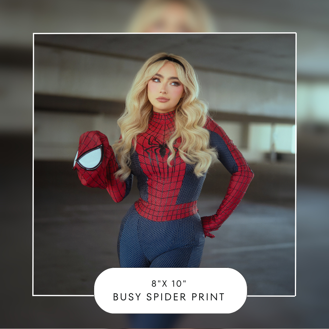 A Busy Spider Print