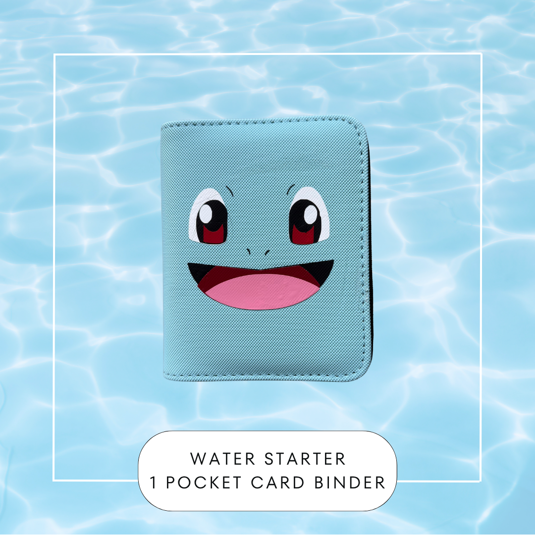 Water Starter 1 Pocket Card Binder