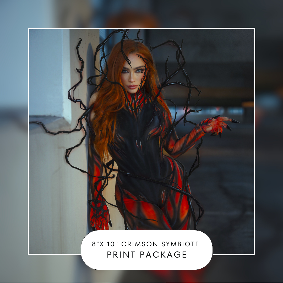 Crimson Symbiote Print Package