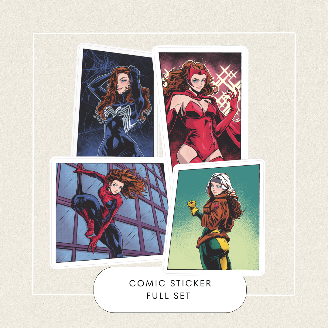Sticker Comic Full Set