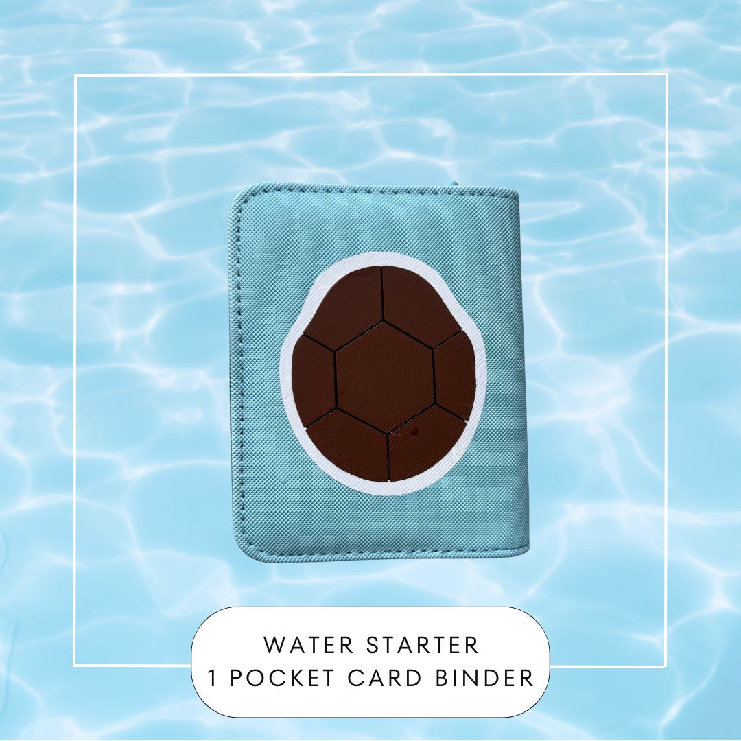 Water Starter 1 Pocket Card Binder