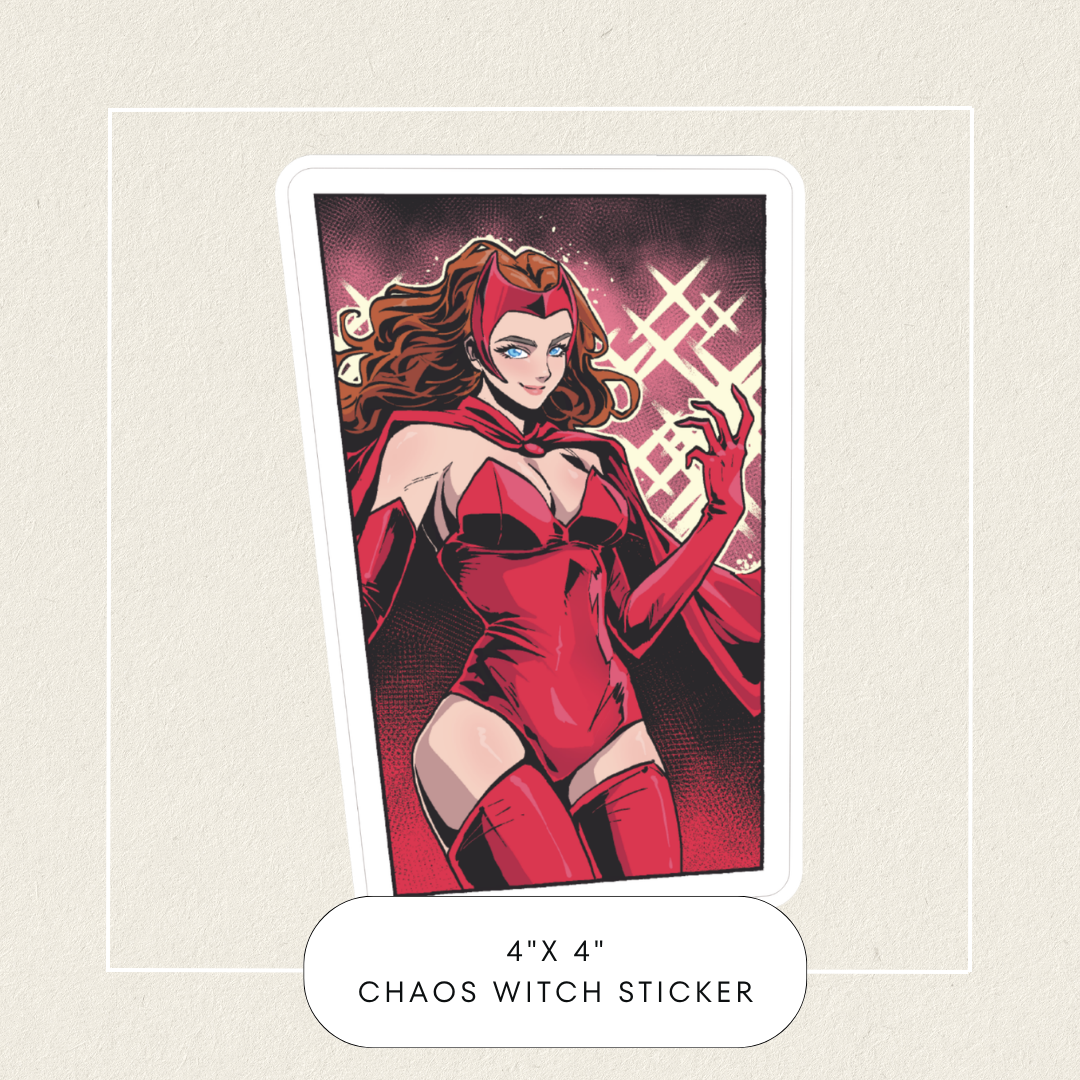 Sticker Chaos Witch