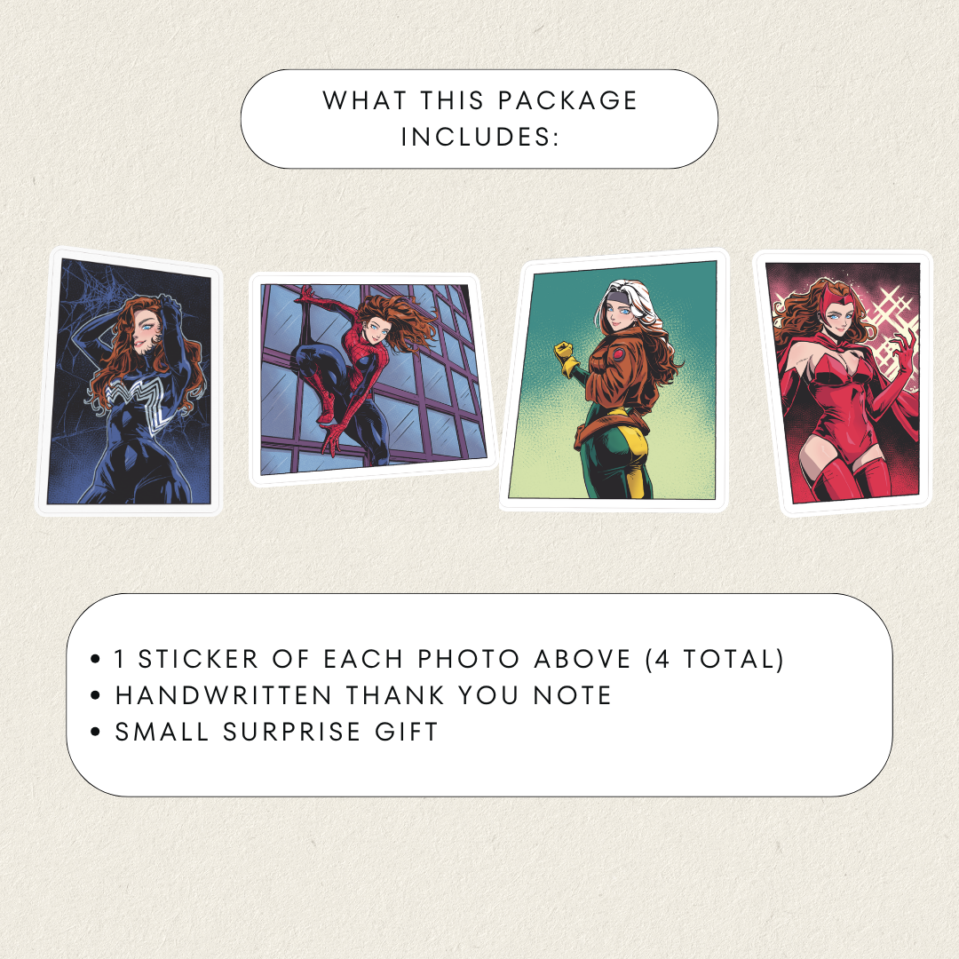Sticker Comic Full Set