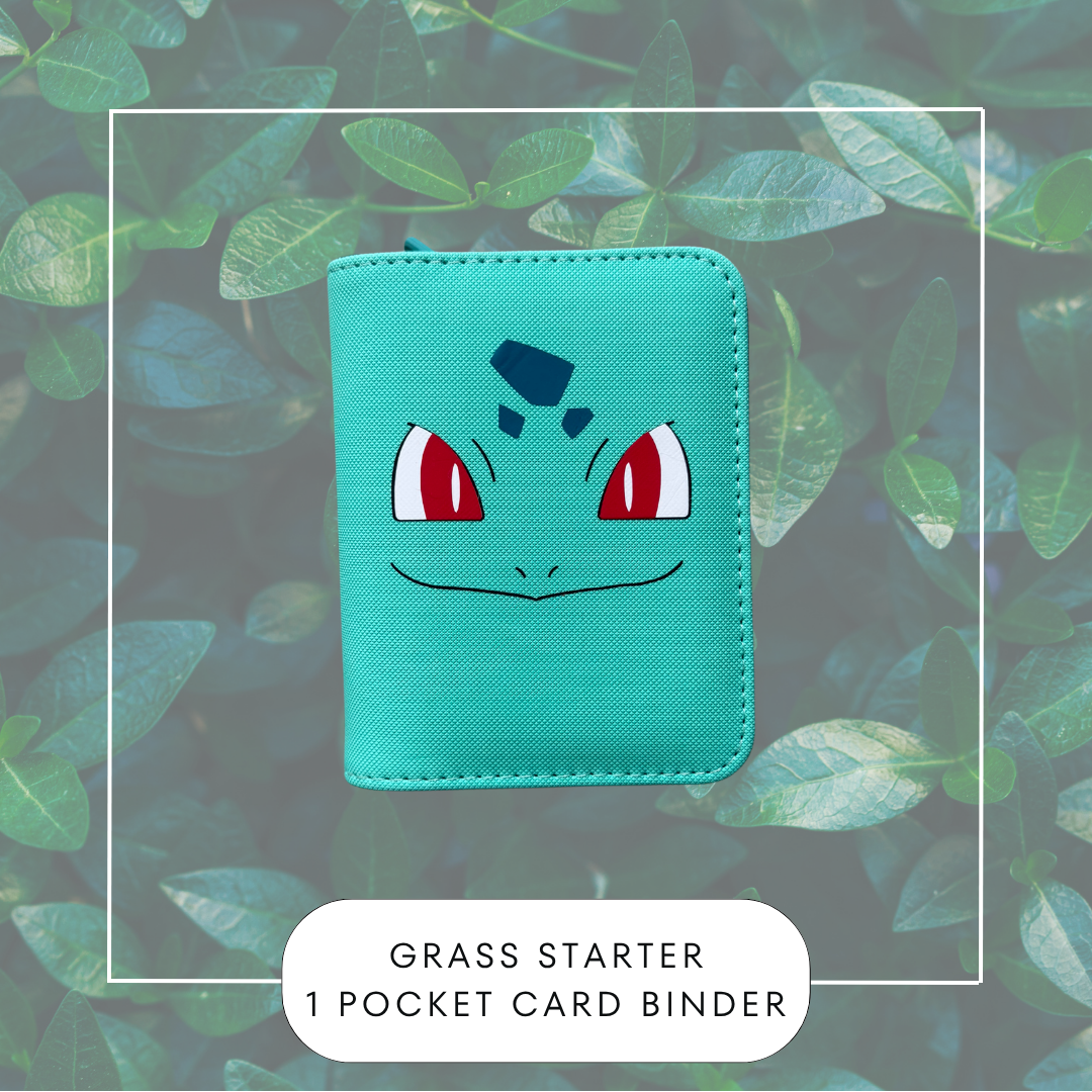 Grass Starter 1 Pocket Card Binder