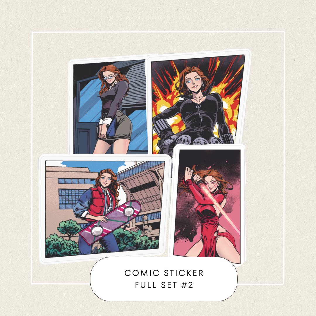 Sticker Comic Full Set 2