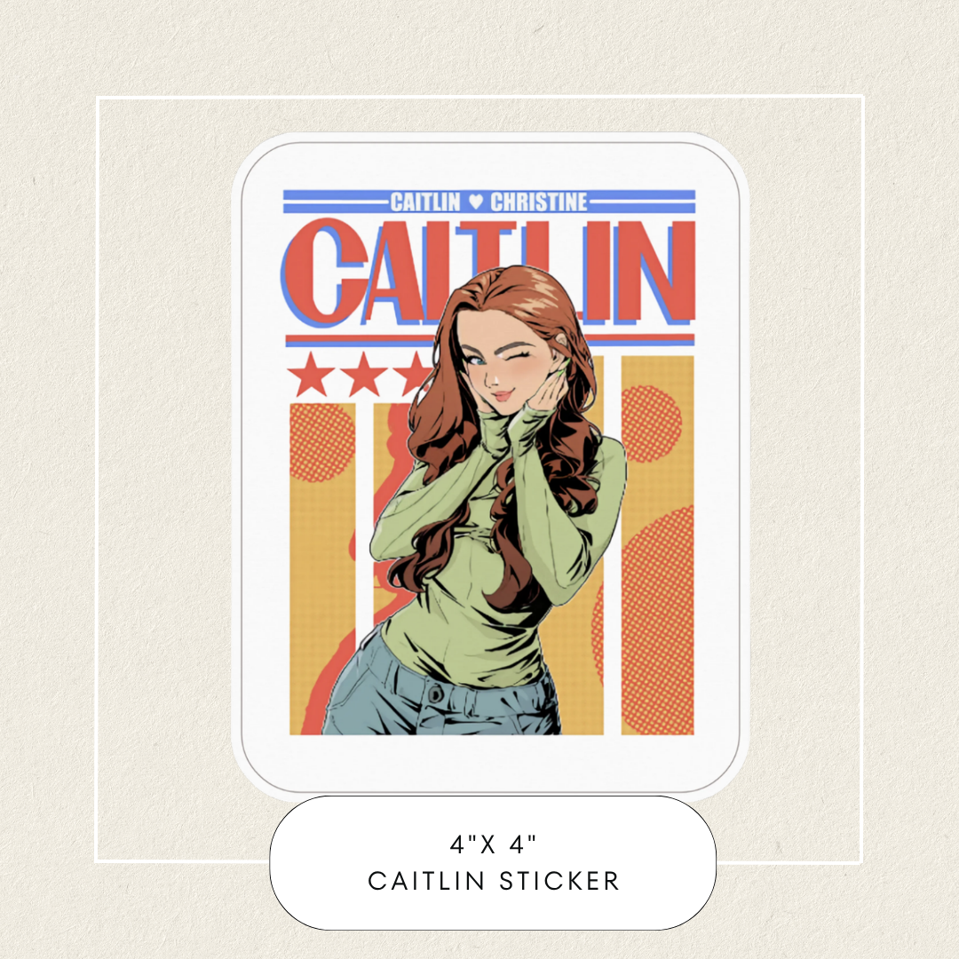 Sticker Caitlin