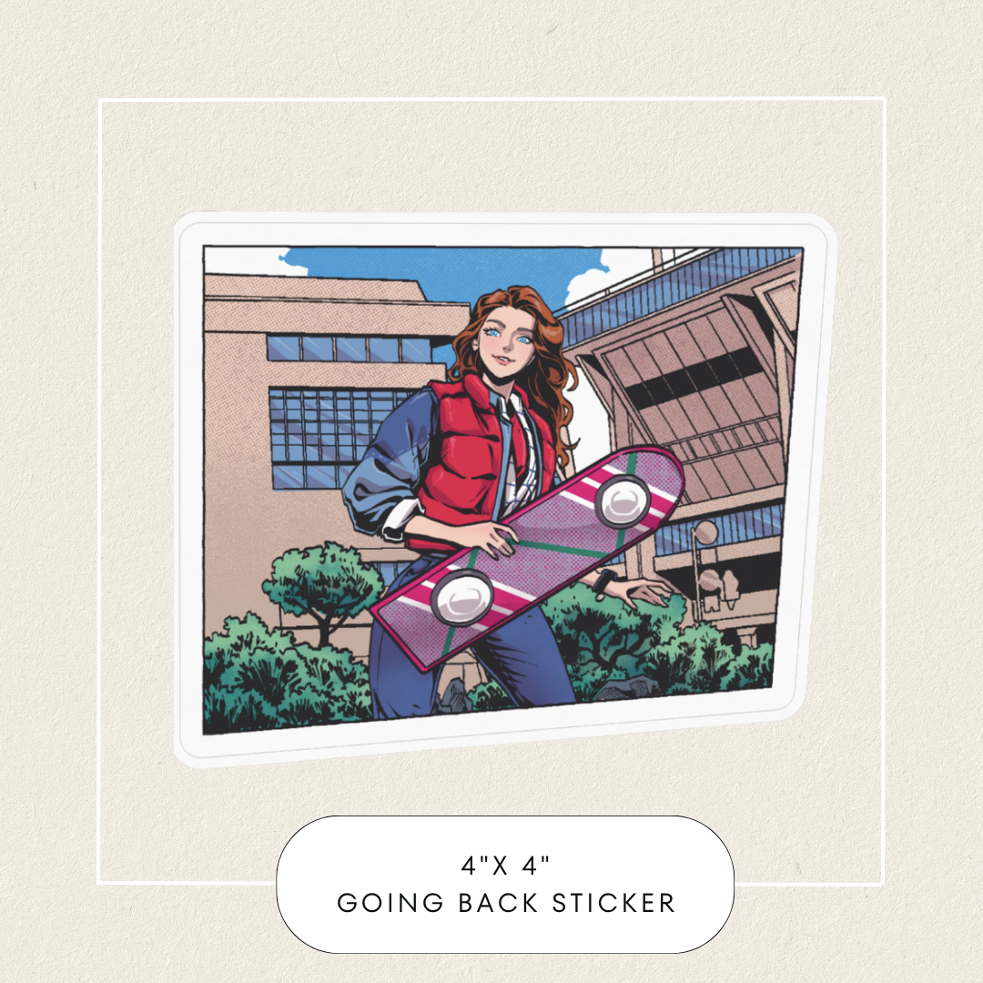Sticker Going Back