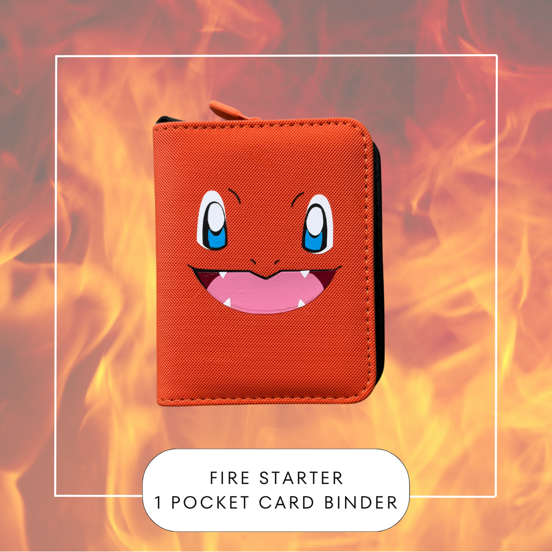 Fire Starter 1 Pocket Card Binder