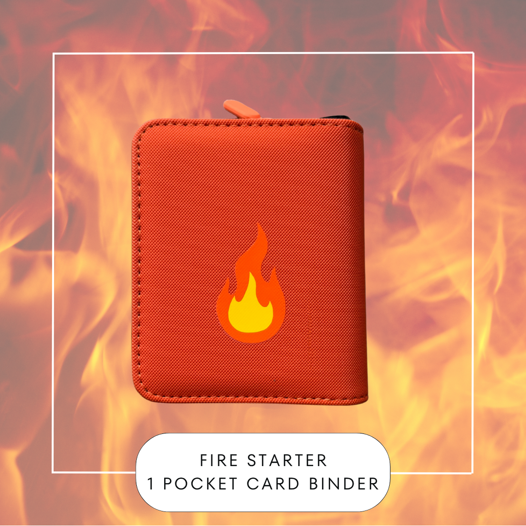 Fire Starter 1 Pocket Card Binder