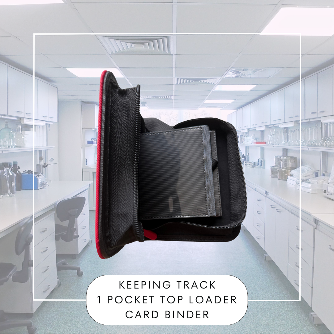 Keeping Track 1 Pocket Card Toploader Binder