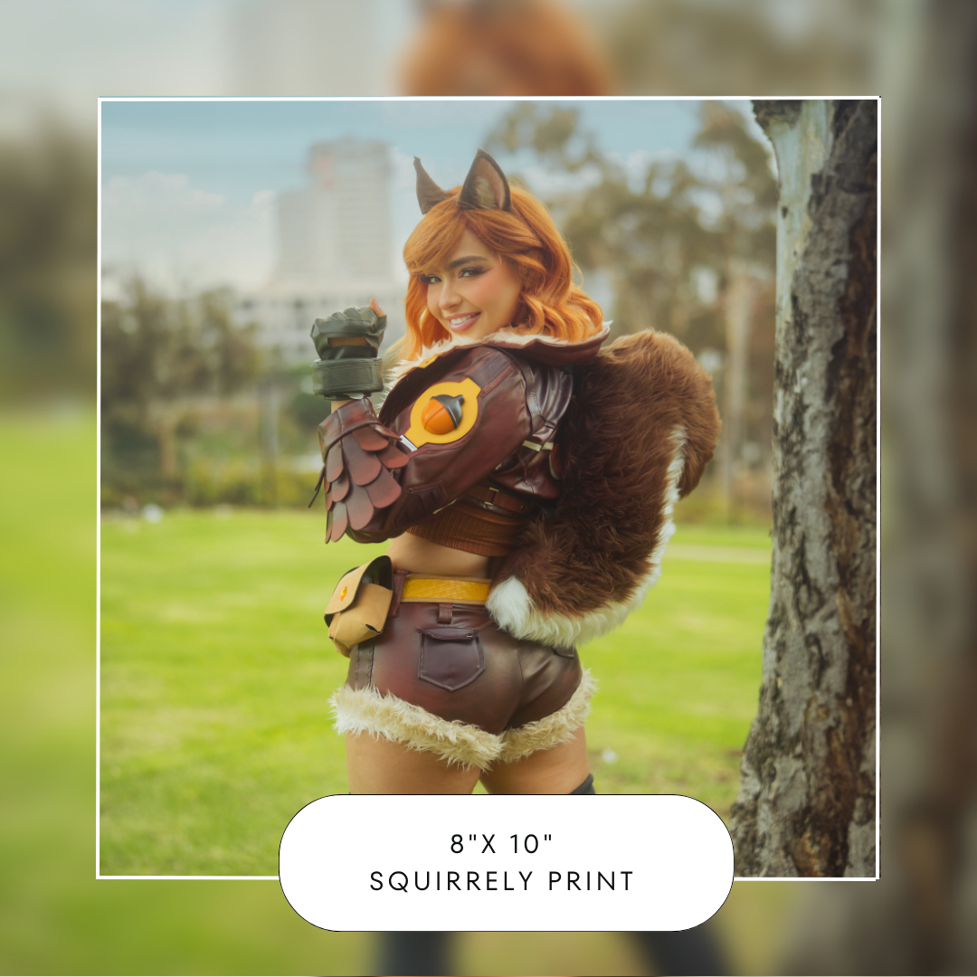 Squirrely Print