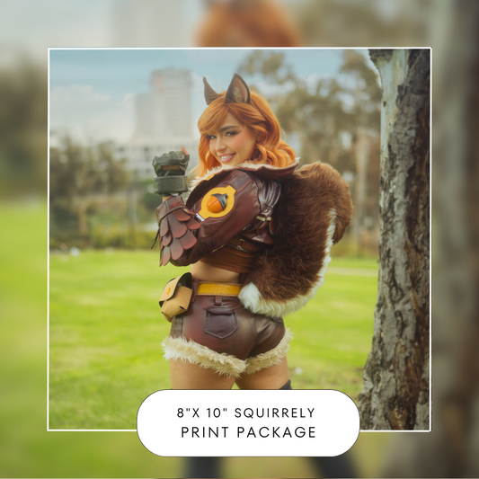 Squirrely Print Package