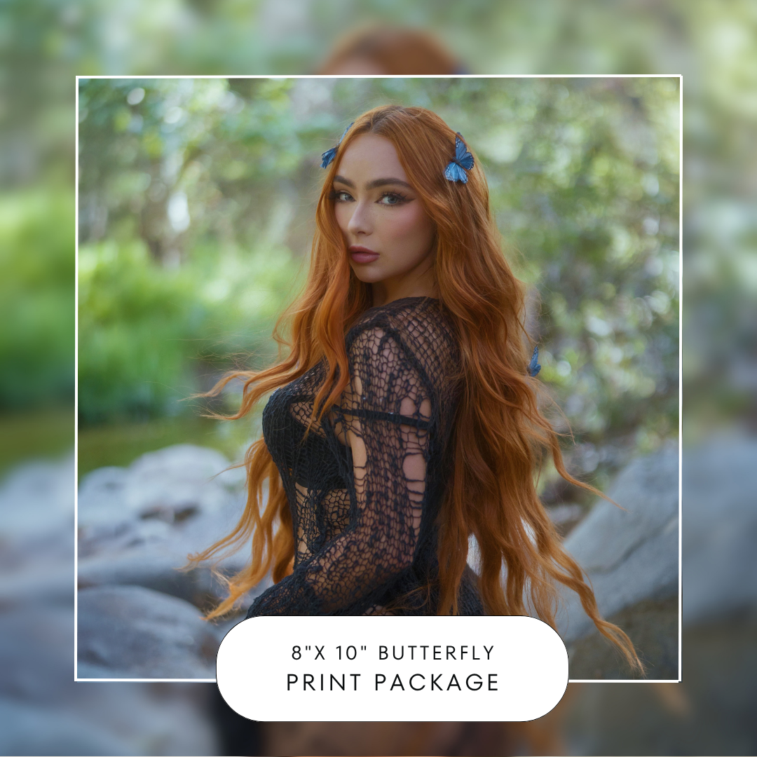 Butterfly Print Package