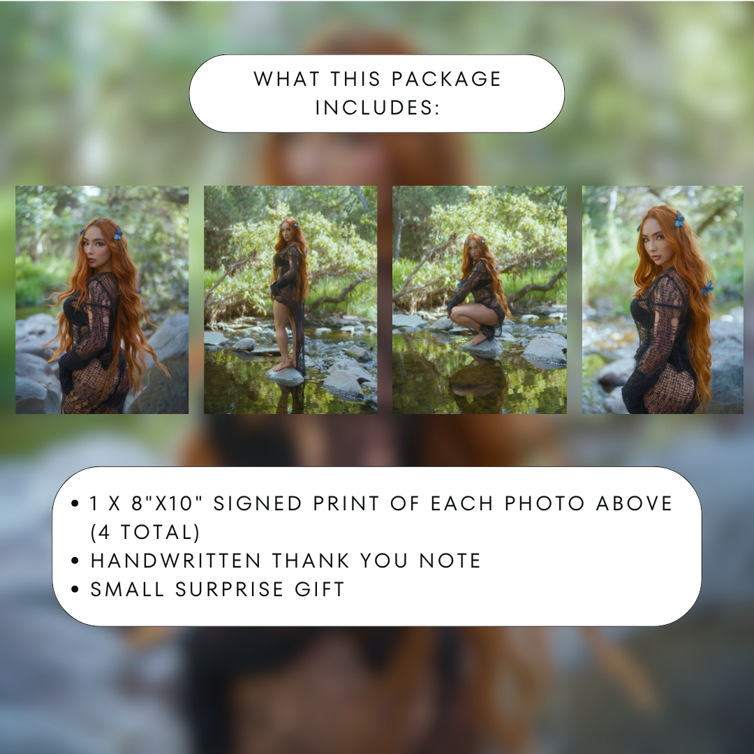 Butterfly Print Package