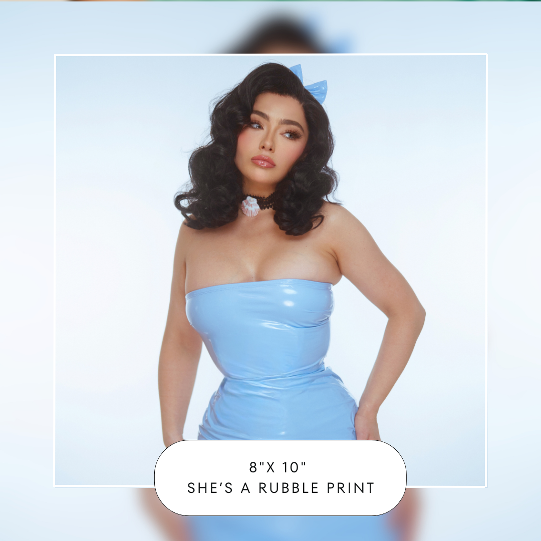She's A Rubble Print