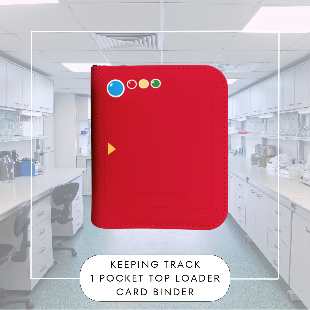 Keeping Track 1 Pocket Card Toploader Binder