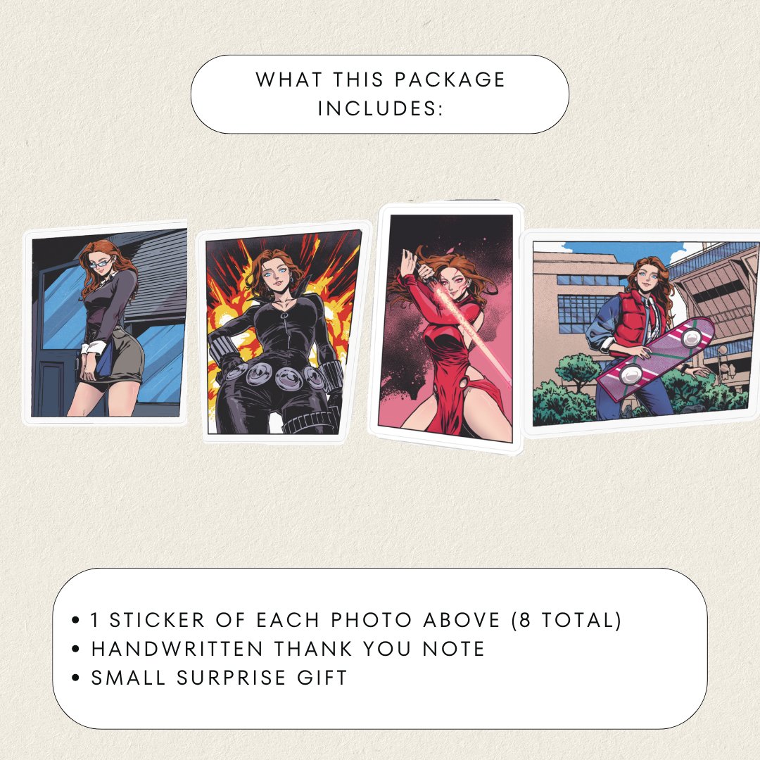 Sticker Comic Full Set 2